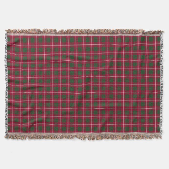Manta Tartan de Crawford do clã (Frente)