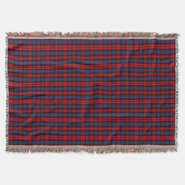 Manta Tartan de MacLachlan do clã (Frente)