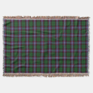 Manta Tartan escocês de Russell do clã