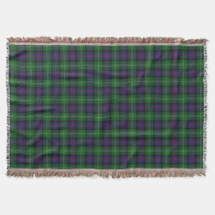 Manta Tartan escocês de Sutherland do clã