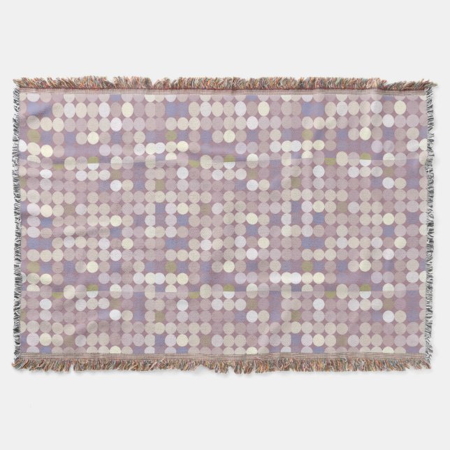 Manta Tecido dos círculos (Frente)