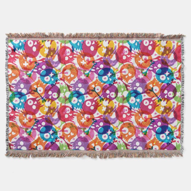 Manta Teste padrão 3 dos crânios (Frente)