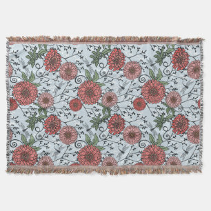 Manta Teste padrão floral 3