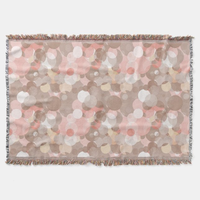 Manta Teste padrão simples - círculos (Frente)