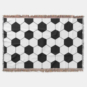 Manta Textura da bola do futebol do futebol