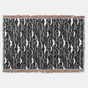 Manta Um clube dos cavalheiros. Teste padrão do bigode