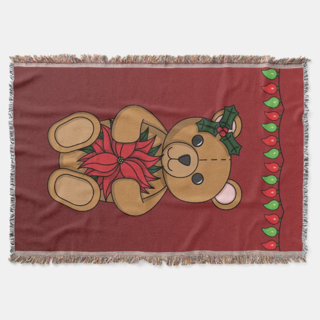 Manta Ursinho Gift Throw Blanket (Frente)