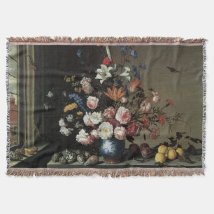 Manta Vaso de Flores junto a uma Janela, Balthasar van d