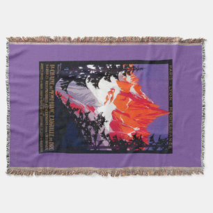 Manta Vintage PosterEurope de Chaine De Mont Blanc do La