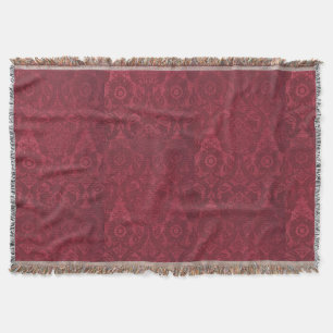 Manta Vintage William Morris Acorn Embossed Velvet