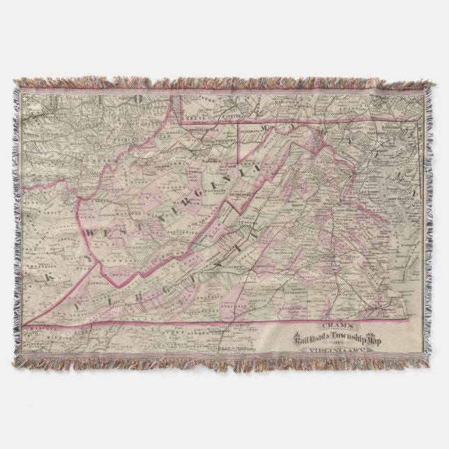 Manta Virgínia e West Virginia (Frente)