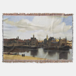 Manta Vista de Delft por Johannes Vermeer