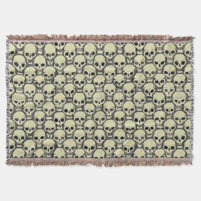 Manta Wall o' Skulls (Frente)