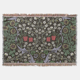 Manta William Morris Blackthorn Tapeçaria Floral