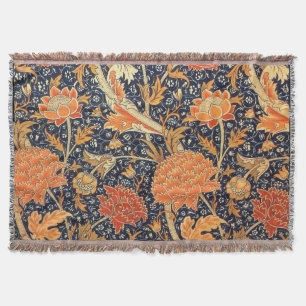 Manta William Morris Cray Floral Art Nouveau Pattern