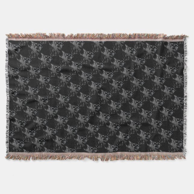 Manta Wolf Pup Blanket Lobo Siberiano (Frente)
