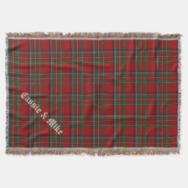 Manta Xadrez Real Stewart Tartan - Cobertura Personaliza