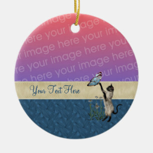 Manteiga De Gato Siamês, Seu Ornamento Fotográfico