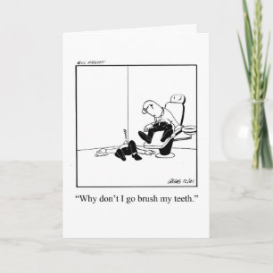 Mantendo Em Contato Um Cartão De Saudação De Humor