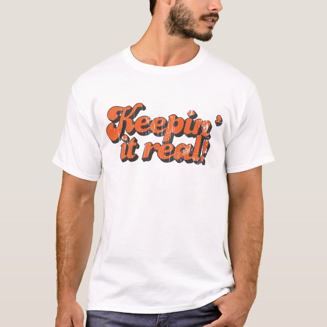 Mantendo o t-shirt real (Frente)