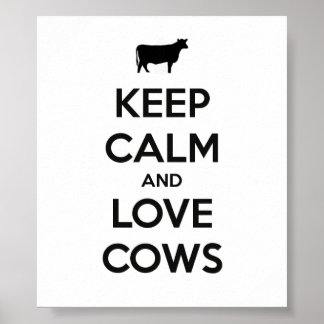 Mantenha A Calma E As Vacas De Amor Poster