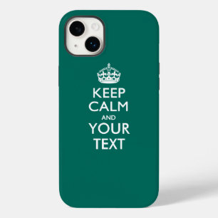 MANTENHA A CALMA PERSONALIZADO E Seu Texto