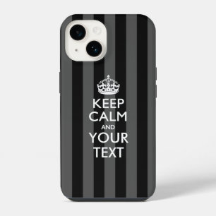 MANTENHA A CALMA PERSONALIZADO E Seu Texto