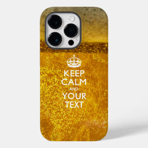 MANTENHA A CALMA Personalizado E Tenha Seu Texto C