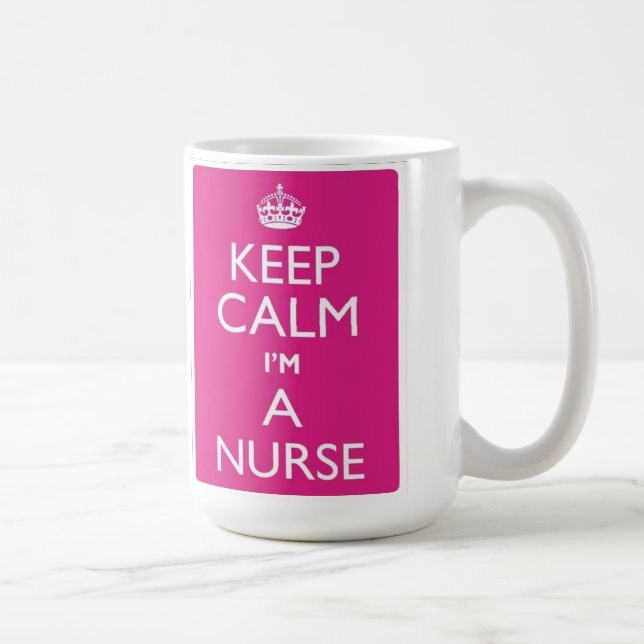 Mantenha a calma que eu sou uma caneca da (Direita)