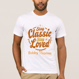 Mantenha a camiseta Clássica Adorada
