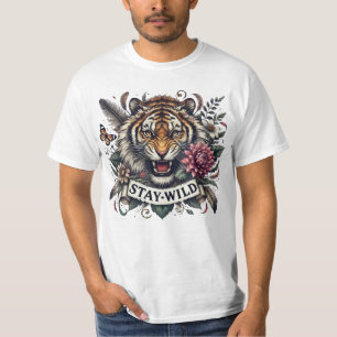 Mantenha a camiseta selvagem