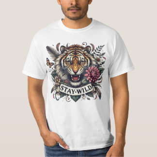 Mantenha a camiseta selvagem