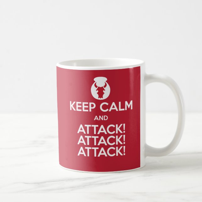 Mantenha a caneca da calma e do Attack3x (Direita)
