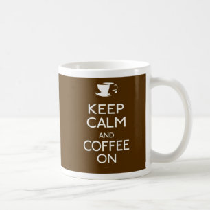 Mantenha a caneca de café Calma