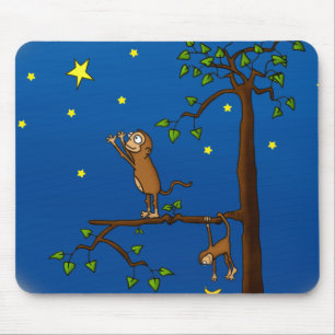 Mantenha alcançar o macaco Mousepad