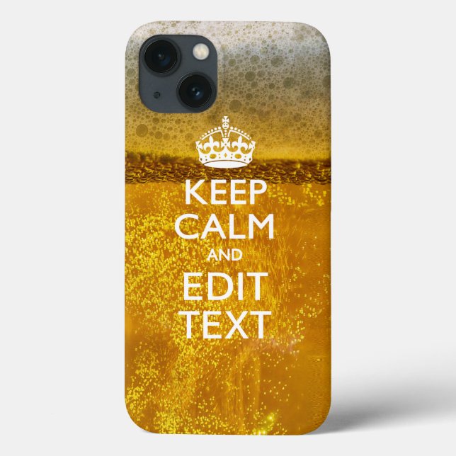 Mantenha calma e seu texto para alguma cerveja (Verso)