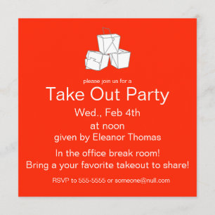 MANTENHA CALMA E TIRE O Convite