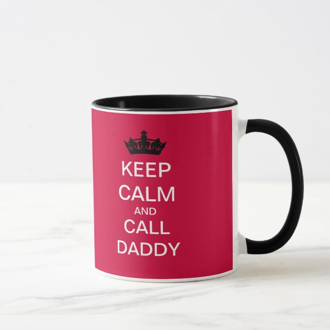 MANTENHA caneca CALMA e da chamada do pai (Direita)