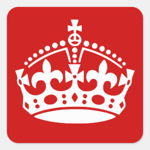 Mantenha etiquetas calmas com ícone da coroa