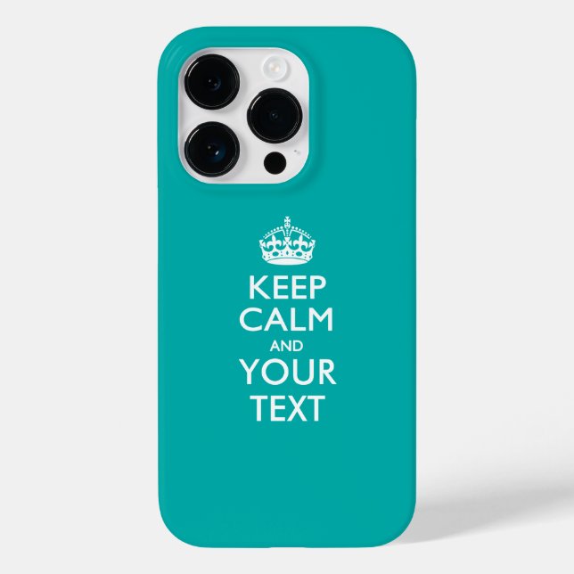MANTENHA O CALM E O Texto Personalizados (Verso)