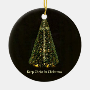MANTENHA o CRISTO nos enfeites de natal