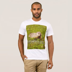 Mantenha o espírito do t-shirt do dia de Groundho