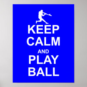 Mantenha o impressão ou o poster da bola da calma
