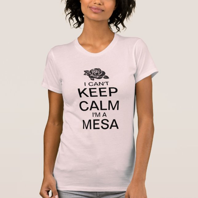 Mantenha o t-shirt | cor-de-rosa calmo (Frente)