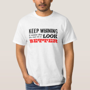 Mantenha o t-shirt de lamentação
