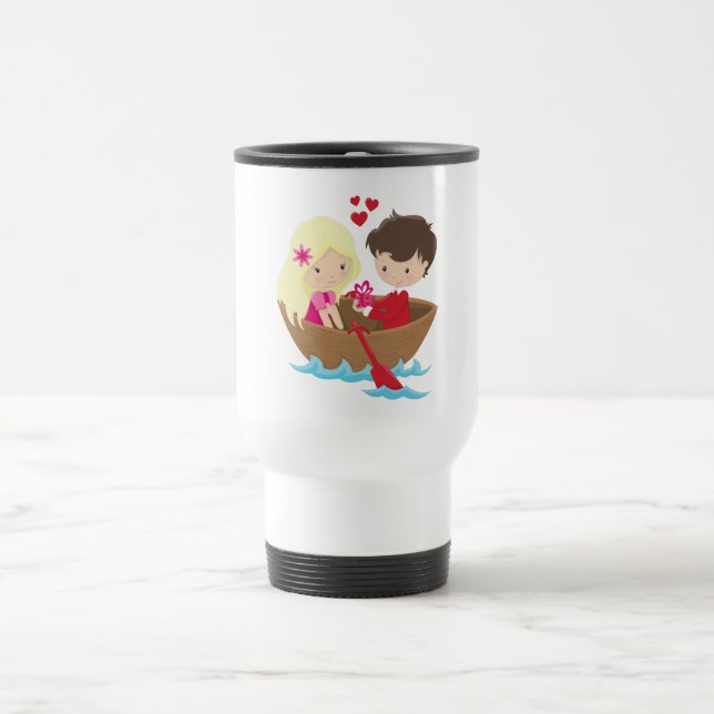 Mantenha ou design seu próprio - caneca de viagem (Centro)