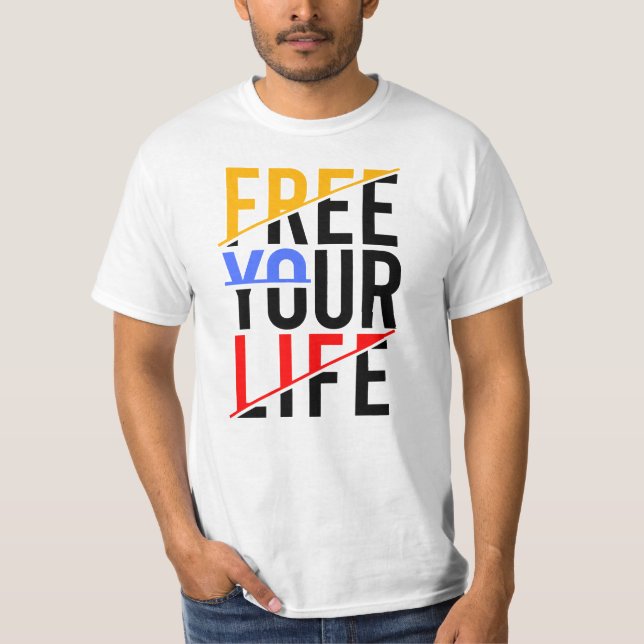 Mantenha ou design seu próprio T-Shirt (Frente)