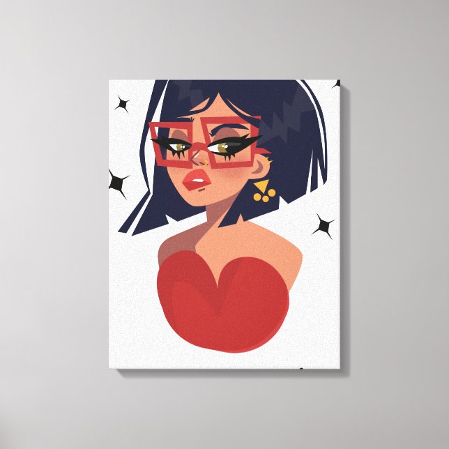 Mantenha ou design sua própria Canvas (Brilho) (Frente)