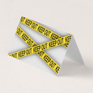 Mantenha-se afastado não atravesse a fita da políc