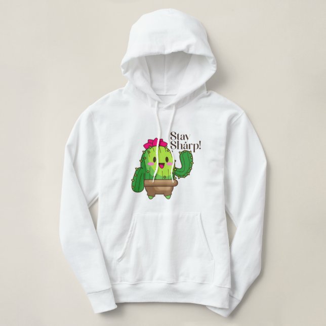 Mantenha-Se Afiado, Pareça Um Hoodie De Camisa Mol (Frente do Design)